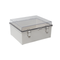 Gabinete Plástico ABS Uso en Intemperie 350 x 460 x 160 mm — PRECISION
