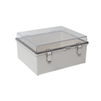 Gabinete Plástico ABS Uso en Intemperie 350 x 460 x 160 mm — PRECISION