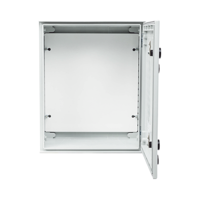 Gabinete de Poliéster IP65 Uso en Intemperie (400 x 500 x 200 mm) con Pl — PRECISION