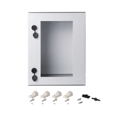 Gabinete de Poliéster IP65 Puerta Transparente — PRECISION