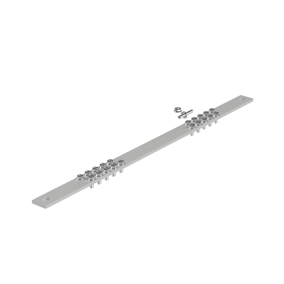 Barra de Conexión a Tierra Rack 19" 20 Orificios — PANDUIT
