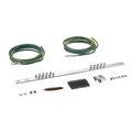 Kit de Puesta a Tierra con dos Jumpers 6 AWG y Barra de Conexiones de 20 — PANDUIT