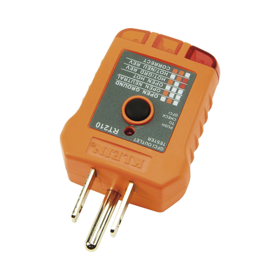 Probador de Tomacorrientes GFCI Indicación LED — KLEIN TOOLS