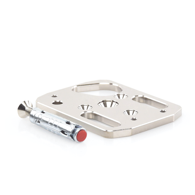 Placa de montaje con anclaje para sensores sísmicos de vibración serie S — HONEYWELL HOME RESIDEO