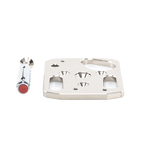 Placa de montaje con anclaje para sensores sísmicos de vibración serie S — HONEYWELL HOME RESIDEO