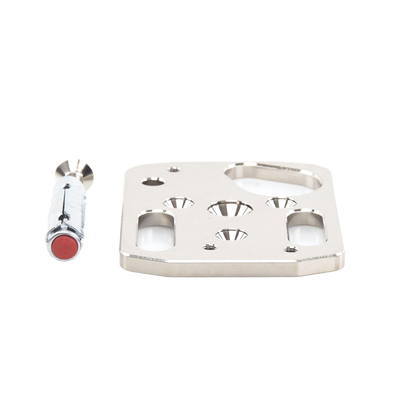 Placa de montaje con anclaje para sensores sísmicos de vibración serie S — HONEYWELL HOME RESIDEO