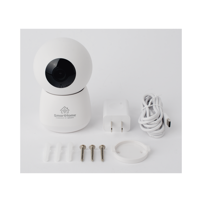 Mini Cámara IP PT 4 Megapíxel | Wi-Fi | Seguimiento Inteligente | Dete — Smartho