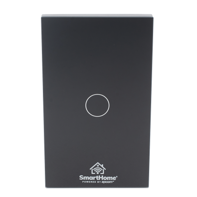 (Wifi) Apagador switch inalámbrico WIFI, control de 1 regreso de carga — Smartho