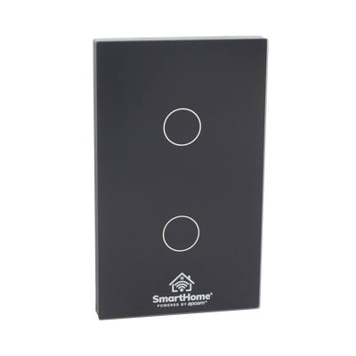 (Wifi) Apagador switch inalámbrico WIFI, control de 2 regresos de carg — Smartho