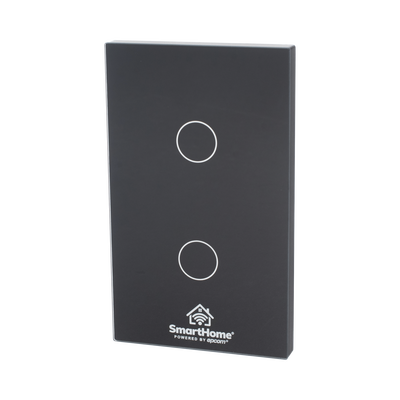 (Wifi) Apagador switch inalámbrico WIFI, control de 2 regresos de carg — Smartho