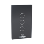 (Wifi) Apagador switch inalámbrico WIFI, control de 3 regresos de carg — Smartho