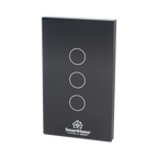 (Wifi) Apagador switch inalámbrico WIFI, control de 3 regresos de carg — Smartho