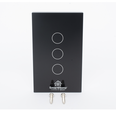 (Wifi) Apagador switch inalámbrico WIFI, control de 3 regresos de carg — Smartho