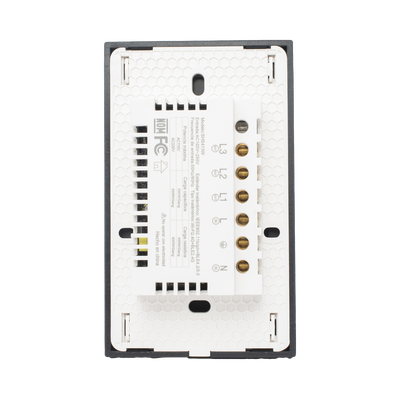 (Wifi) Apagador switch inalámbrico WIFI, control de 3 regresos de carg — Smartho