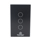 (Wifi) Apagador switch inalámbrico WIFI, control de 3 regresos de carg — Smartho