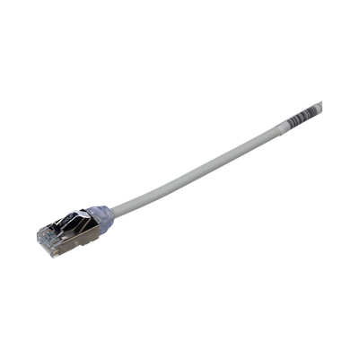 Patch Cord Cat6A Blindado 1 m Gris — Panduit