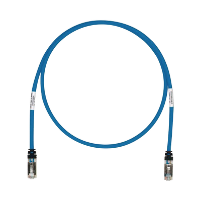 Patch Cord Cat6A Blindado 1.52 m Azul — Panduit