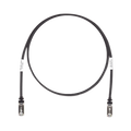 Patch Cord Cat6A Blindado 2.13 m Negro — Panduit