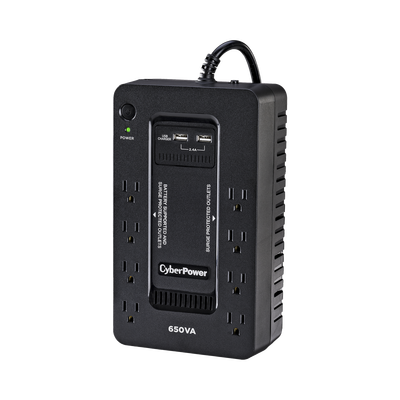 UPS Standby 650 VA 390 W 8 Tomas NEMA 5-15R — CYBERPOWER