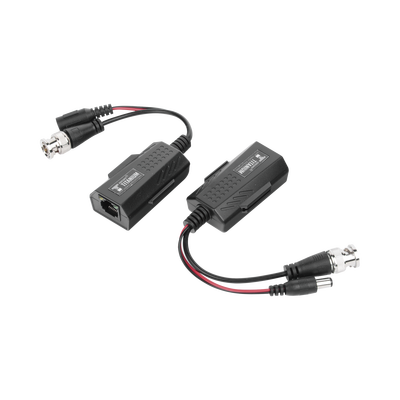 Kit de transceptores activos con conector para alimentación (12V 4K