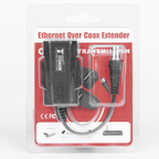 Kit EXTENSOR IP por cable CABLE COAXIAL para distancias de HASTA 200 m