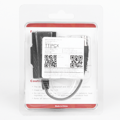 Kit EXTENSOR IP por cable CABLE COAXIAL para distancias de HASTA 200 m