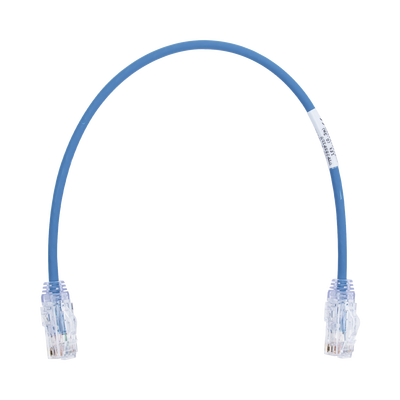 Patch Cord Cat6 UTP 0.3 m Azul — Panduit