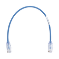 Patch Cord Cat6 UTP 0.3 m Azul — Panduit