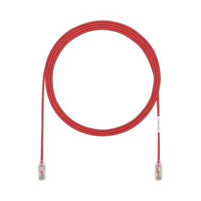 Patch Cord Cat6 UTP 0.91 m Rojo — Panduit