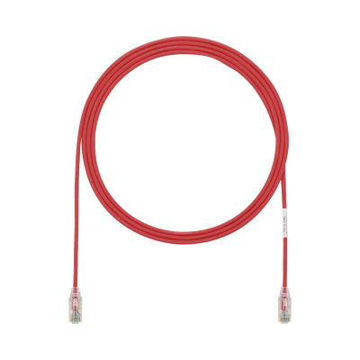 Patch Cord Cat6 UTP 2.13 m Rojo — Panduit