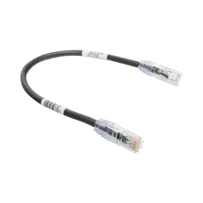 Patch Cord Cat6 UTP 0.3 m Negro — Panduit
