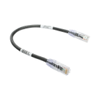 Patch Cord Cat6 UTP 0.3 m Negro — Panduit