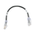 Patch Cord Cat6 UTP 0.3 m Negro — Panduit
