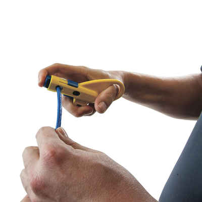 Pelacables Radial Coaxial y UTP Acero Alto Carbono — KLEIN TOOLS