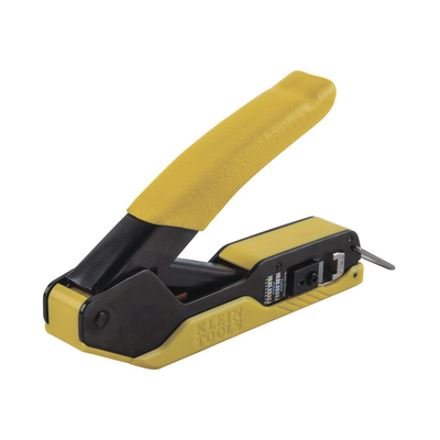 Ponchadora Pelacables Cortacables Matraca RJ45 Pass-Thru — KLEIN TOOLS