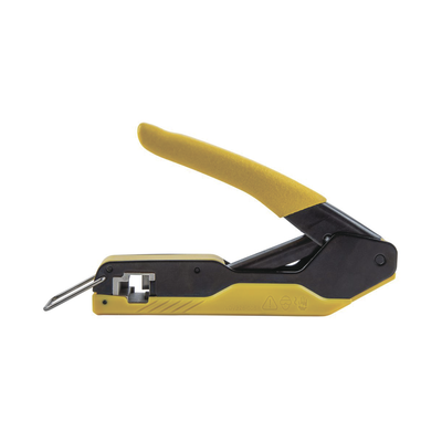 Ponchadora Pelacables Cortacables Matraca RJ45 Pass-Thru — KLEIN TOOLS