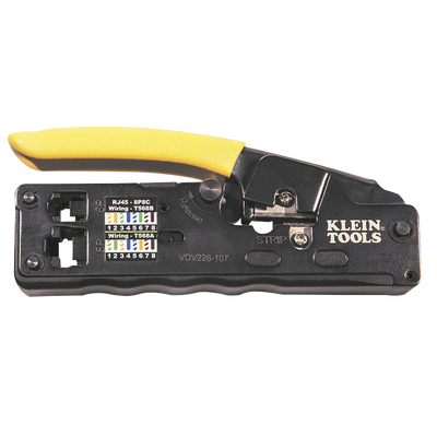 Ponchadora Pelacables Cortacables Matraca ciclo completo — KLEIN TOOLS