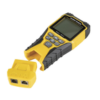 Probador de Cables Voz RJ11 12 Datos RJ45 Video Coaxial F — KLEIN TOOLS