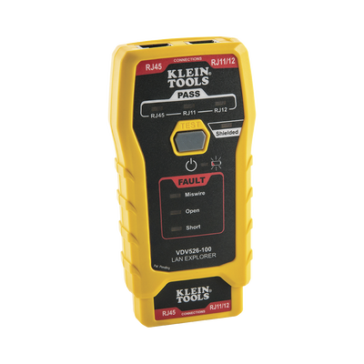 Probador de Cables de Red Prueba Cat3, Cat5e, Cat6 — KLEIN TOOLS