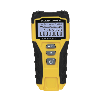 Tester de Cable LAN Pantalla LCD Retroiluminada — KLEIN TOOLS