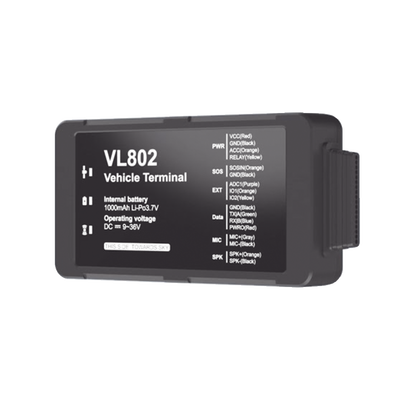 Localizador vehicular 4G Boton de Emergencia y Relevador incluidos — JIMIIOT