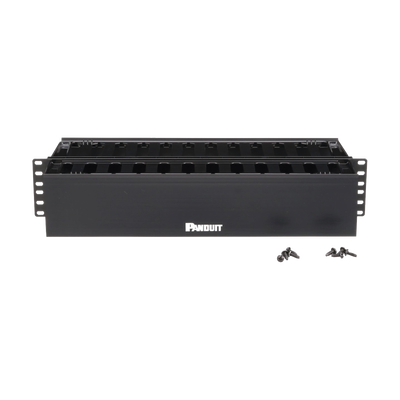 Organizador de Cables Horizontal PatchLink, Doble (Frontal y Posterior), — PANDUIT