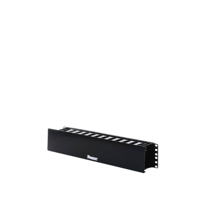 Organizador de Cables Horizontal PatchLink, Sencillo (Solo Frontal), Con — PANDUIT
