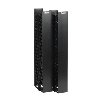 Organizador Vertical NetRunner, Doble (Frontal y Posterior), Para Rack A — PANDUIT