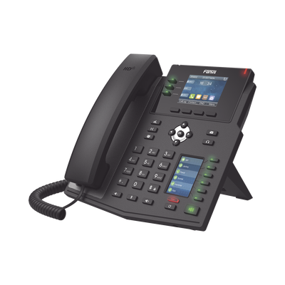 Teléfono IP Empresarial 12 Líneas SIP Pantalla Dual Color — FANVIL