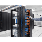 Organizador Vertical CableTek, Sencillo (Solo Frontal), Para Rack Abiert — HOFFMAN