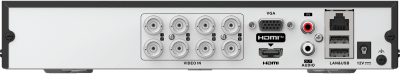 DVR 8 Canales TurboHD + 4 Canales IP — HiLook by HIKVISION