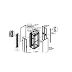 Gabinete Rack 42 UR — HOFFMAN