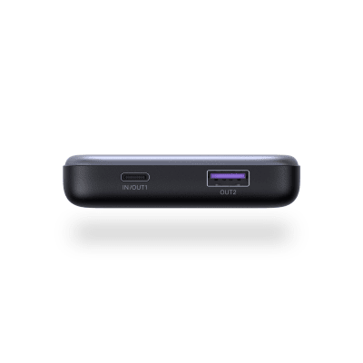 Power Bank / 10000 mAh / 20W PD3.0 PPS / USB-C + USB-A / Car