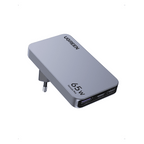 Cargador Rápido GaN / 65W / 3 Puertos / PD 3.0 / PPS / QC 4.